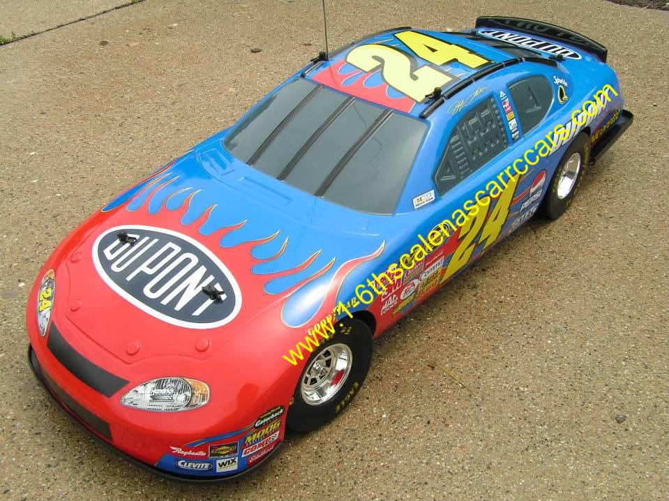 nascar rc body shells